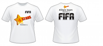 Фирменная футболка 4Stars (классика)
Цвета: белый, черный, зеленый Атрибутика 4Stars